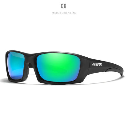 Ultralight polarised sports sunglasses with TR90 frame and TAC lenses in multiple colour options.