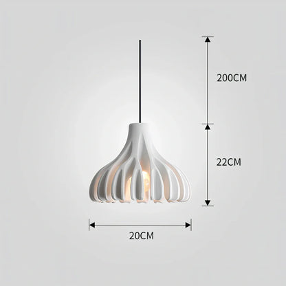 Nordic style resin chandelier with geometric design, 22cm diameter, available in five colours including green and grey