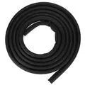 Sliding door rubber seal for Toyota Hiace high roof 2005- models: reduces door-closing effort, bridges gaps up to 5mm, and cuts interior noise by 30% with 5m of black rubber.
