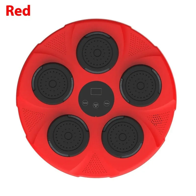 Wall-mounted smart boxing trainer with ABS construction and decompression fight sandbag design
