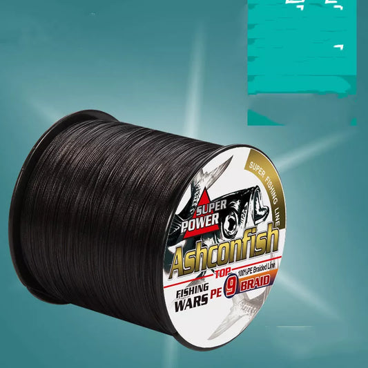 Hook Drop Spinning Wheel Fishing Line with high-strength PE material in various colors