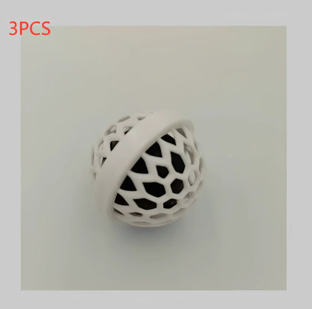 8cm bag cleaning ball with sticky interior for removing dust and debris from handbags and backpacks