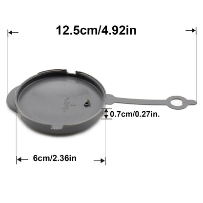 Grey glass kettle cover replacement part for Nissan Teana and compatible vehicle models