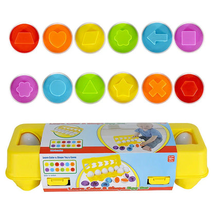 Smart Egg Toy educational shape matching game for kids, safe BPA-free plastic
