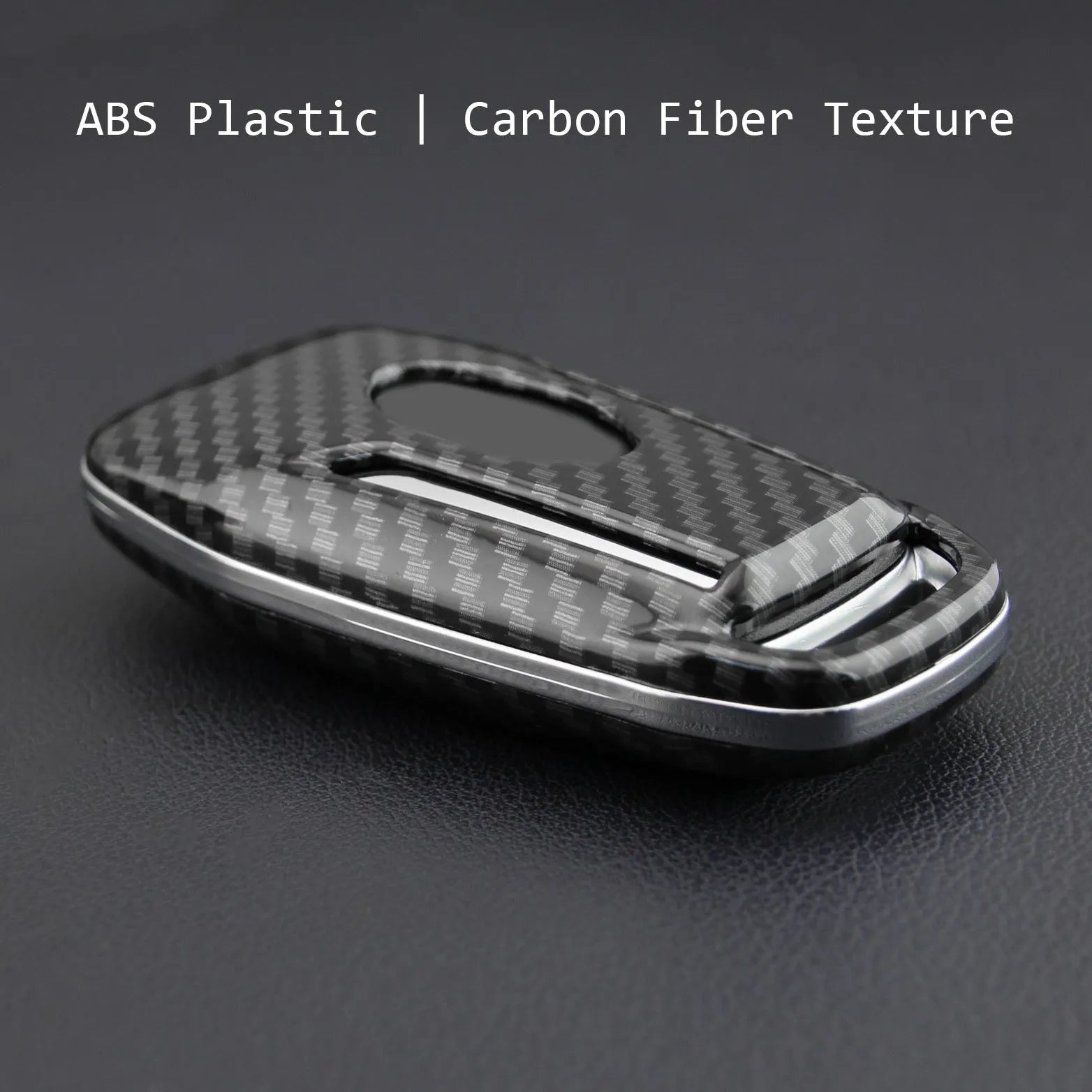Plastic remote control protective shell for car keys in two colour options.