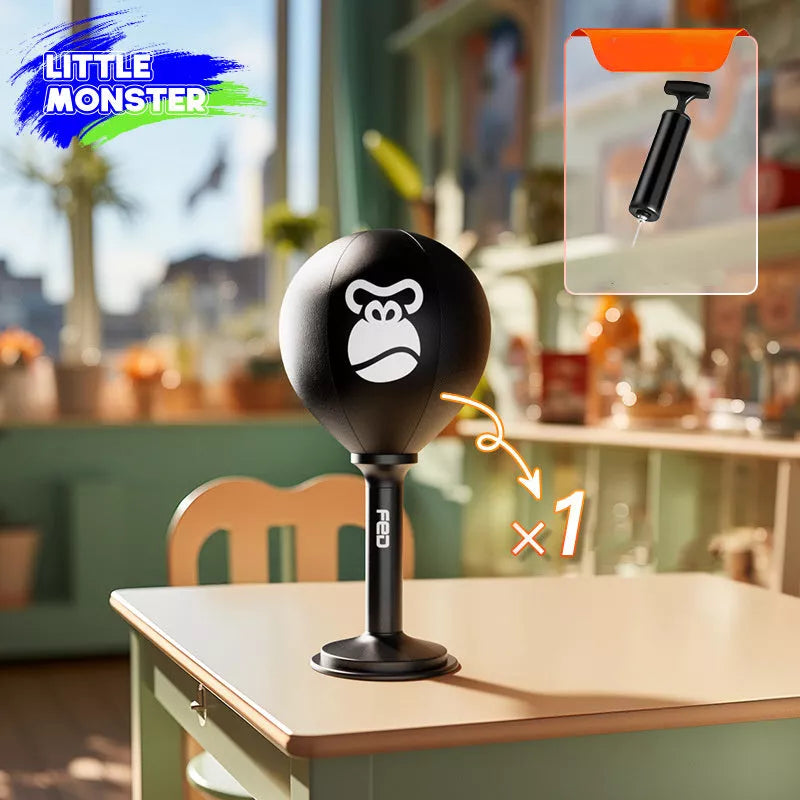 Boxing Desktop Speed Ball in Cool Bear style for agility training