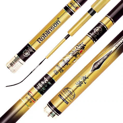 Carbon Super Hard Platform Fishing Rod with scalable lengths for precision angling