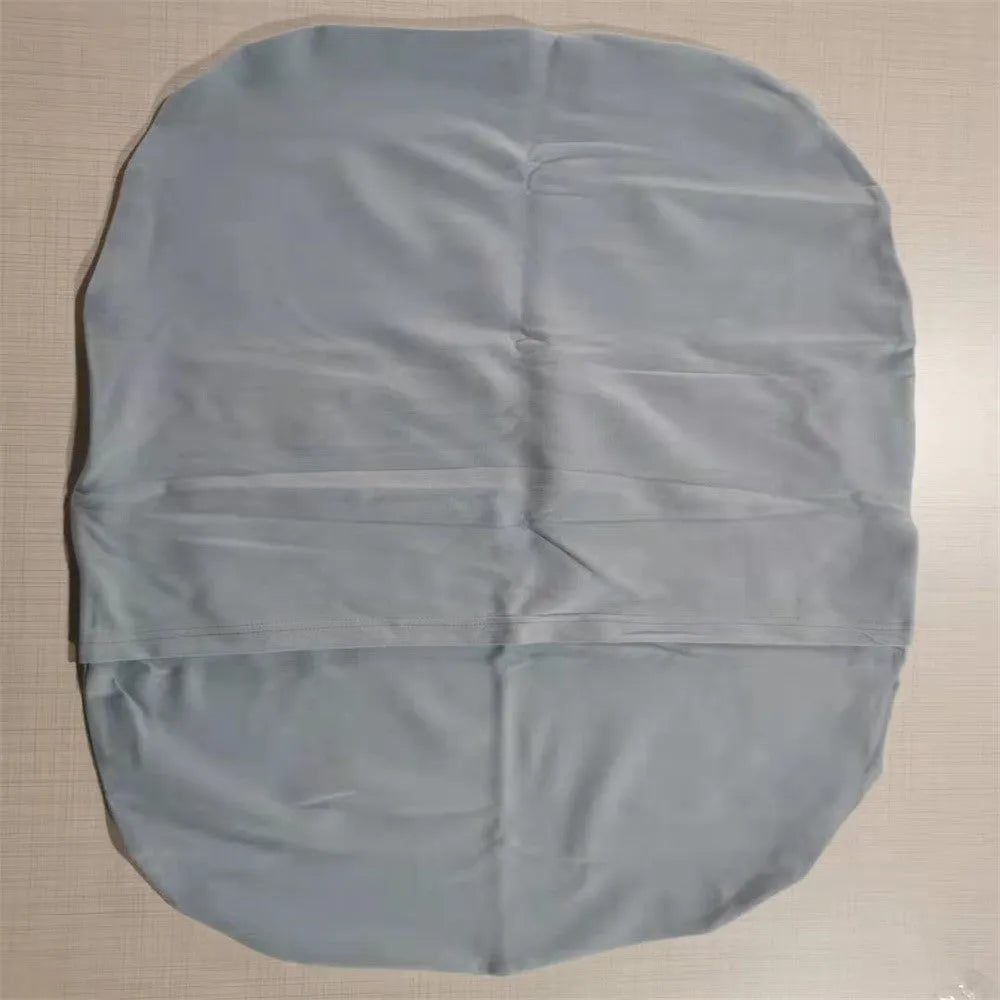 Beige portable cotton baby nest crib measuring 75 by 45 centimetres for newborn infants