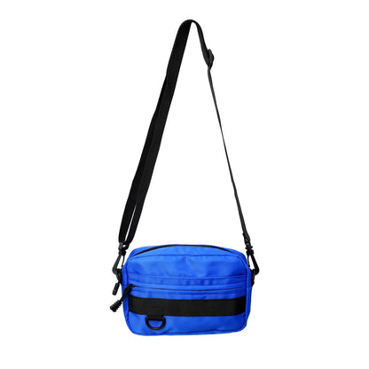 Men's nylon crossbody messenger bag in street style with 22cm length dimensions