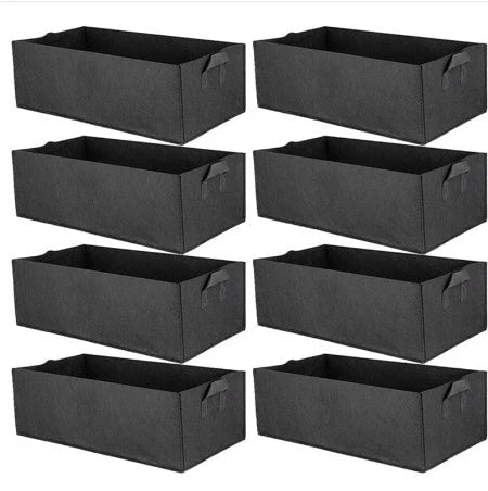 Non-woven felt plant bag in selected colour with dimensions 40x30x20cm, 50x30x20cm or 60x30x20cm for container gardening