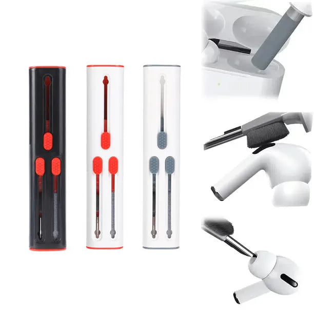 AirPods Pro cleaning kit with four tools including metal pick and brush for wireless earbud maintenance