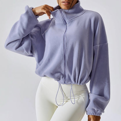 Women's Autumn Cashmere Sports Coat in various colors