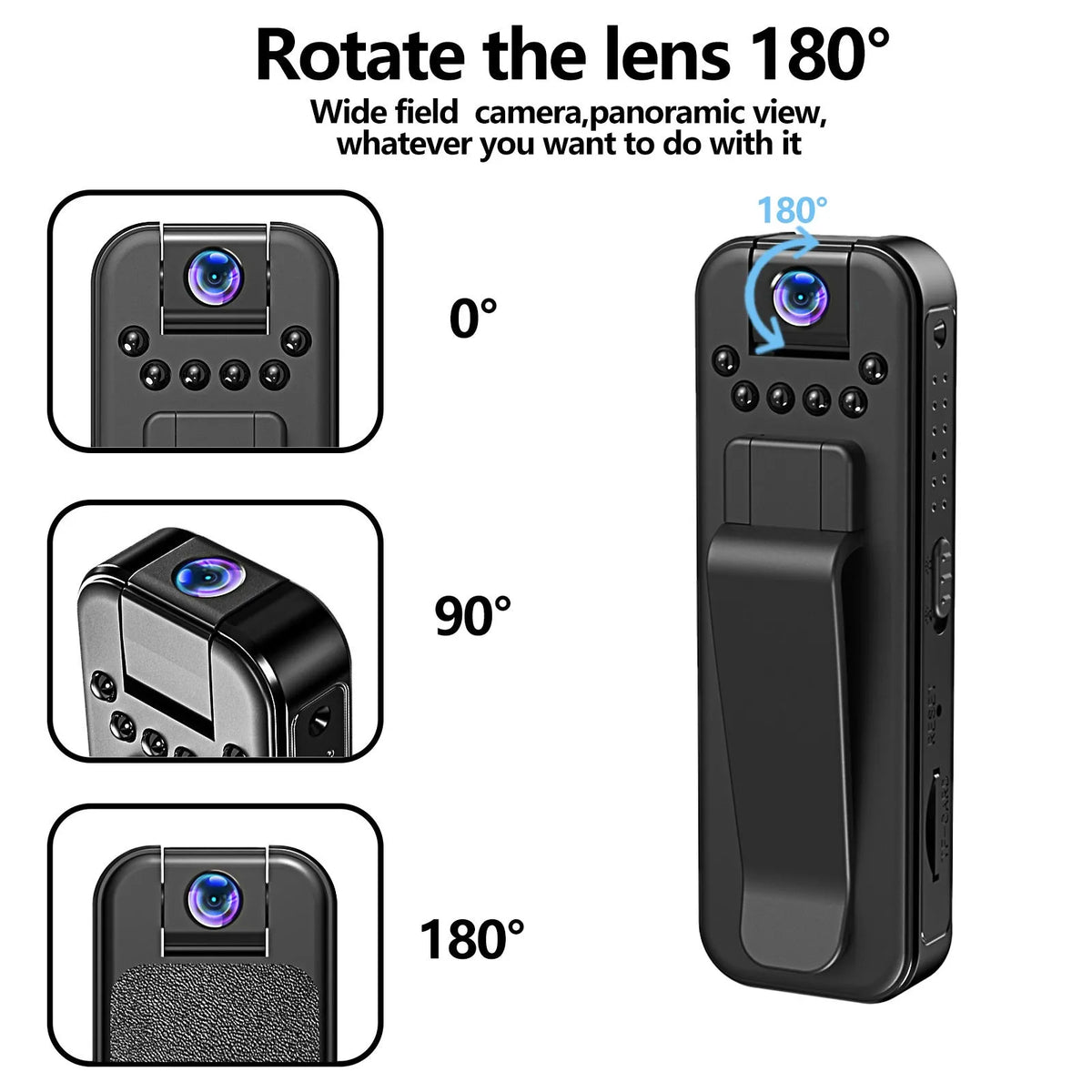 L7 HD conference video recorder with wifi connectivity and infrared night vision