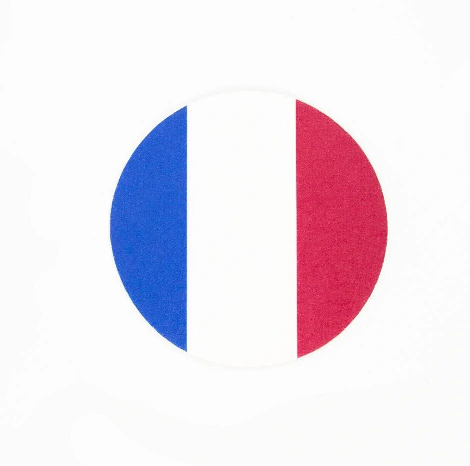 World Cup Qatar football themed biodegradable dishwashing sponges with national flag designs