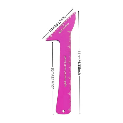 3-in-1 reusable eyeliner stencils for hooded eyes showing winged eyeliner, eyebrow, and nose contour guides