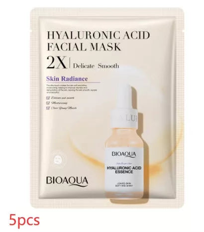 Collagen Face Mask with Hyaluronic Acid for deep skin hydration and firming