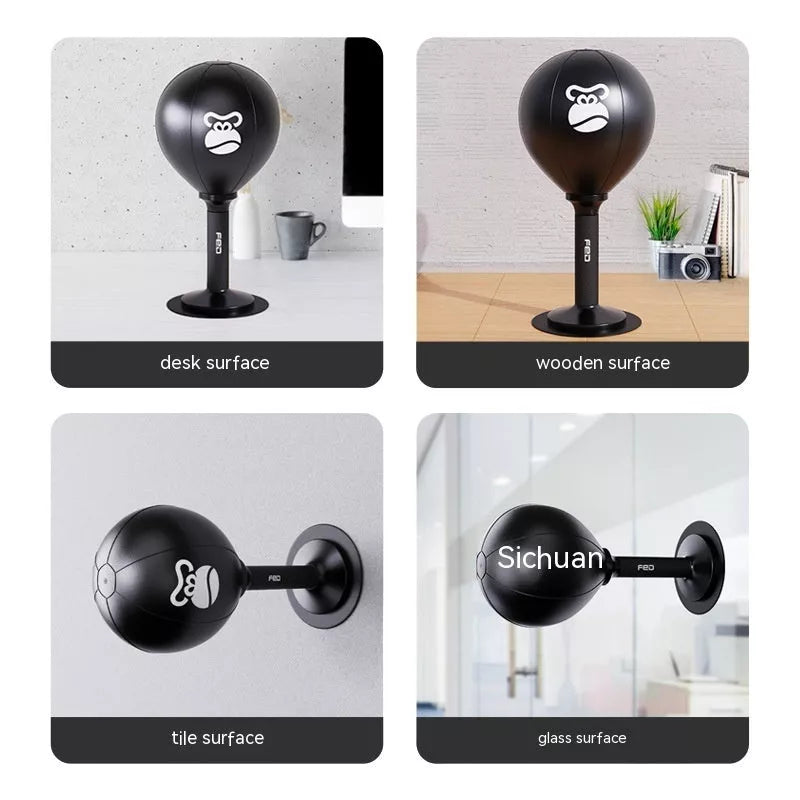 Boxing Desktop Speed Ball in Cool Bear style for agility training