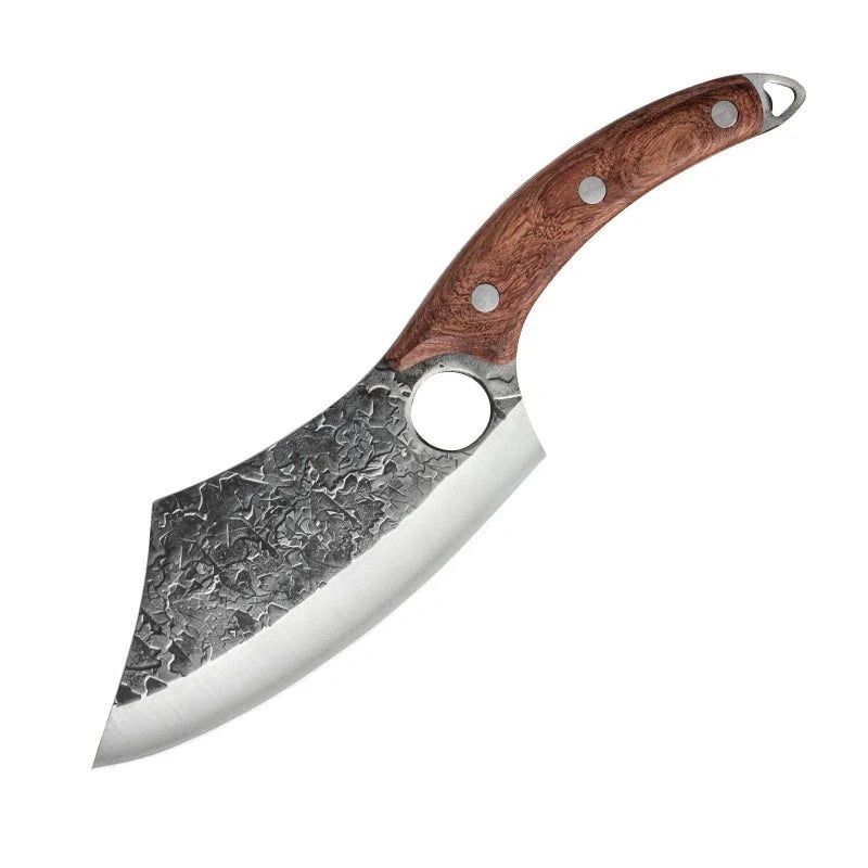 Forged Small Kitchen Knife with anti-rust blade and rosewood handle