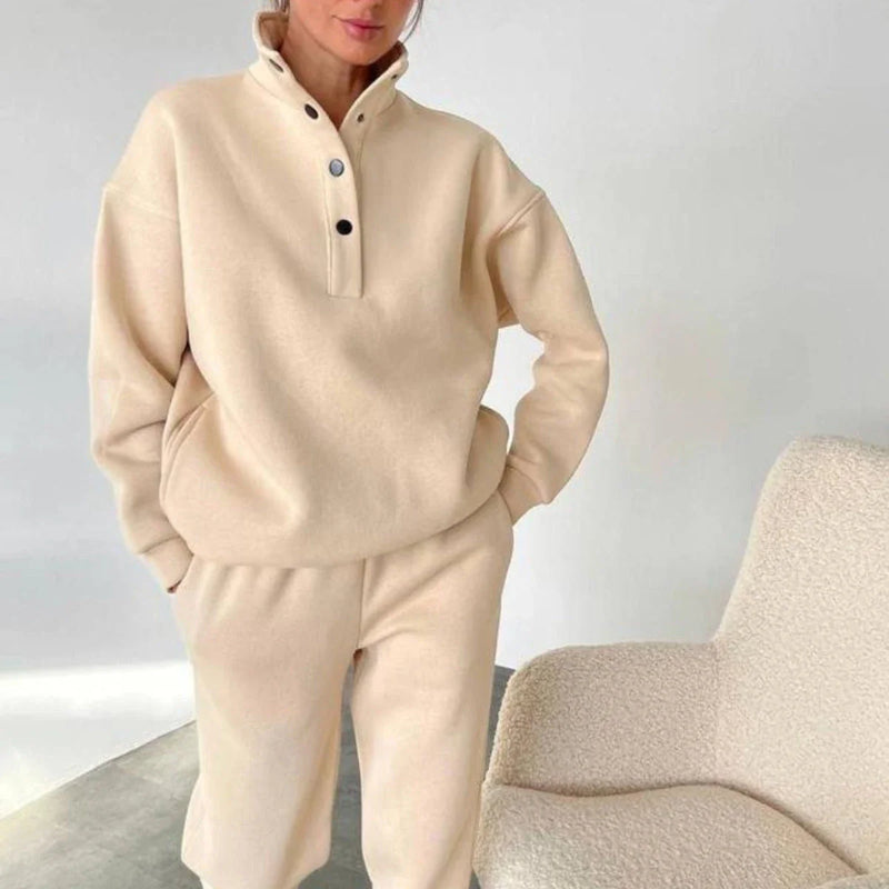 Comfy and Casual 2-Piece Loungewear Set for Women