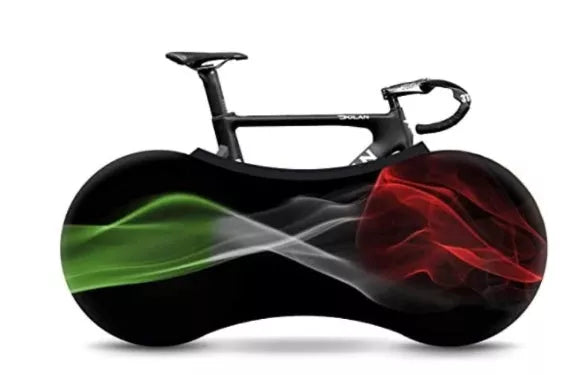 Customizable bicycle tyre cover with super elasticity for durable tyre protection