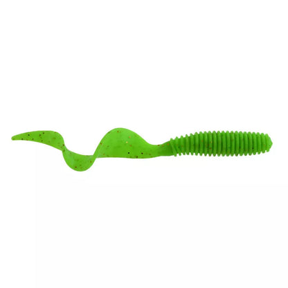 Soft Plastic Artificial Isca Pesca Tail Protein Grub Lure for ocean rock fishing in various colors and sizes
