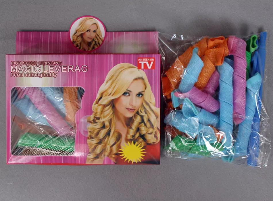 Hair Curler Magic Magic Hair Curlers 18 Pieces Box for heat-free styling