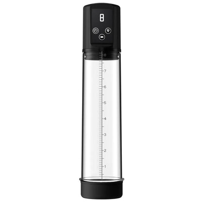 Electric male masturbation pump device in diqiao colour made from ABS and TPE materials.
