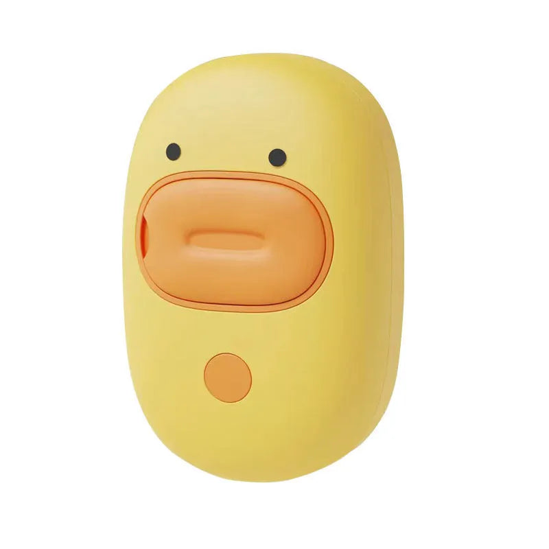 White or yellow pet steam brush with silicone comb teeth, rechargeable spray, and water tank for grooming cats and dogs