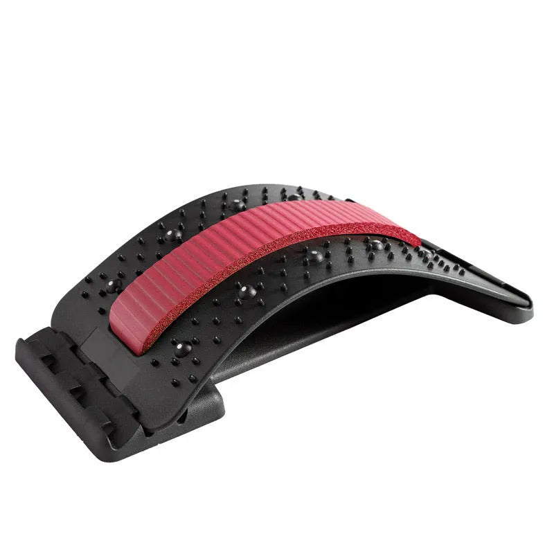 Adjustable back stretcher massager in chosen colour on a neutral background.