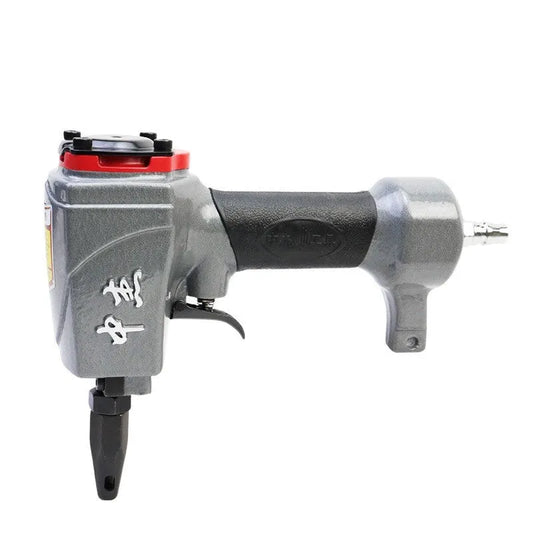DK30 metal air nail gun for punching 2.5-3.0mm holes in fabrics, with 1.05kg weight and pneumatic operation.