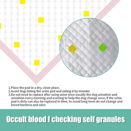 Advanced Dog Detection Urine Pads, 10-Pack for clean and convenient pet training