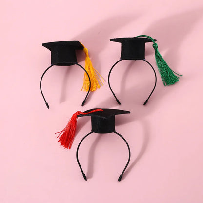 Pet hair band with bow tie in British style, 18cm elastic circumference for pets 2.50-10.00 kg