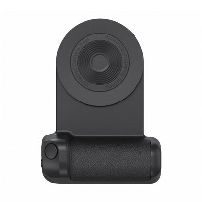 Versatile magnetic camera phone holder with rotatable design, secure grip, and ergonomic handle for stable mobile photography