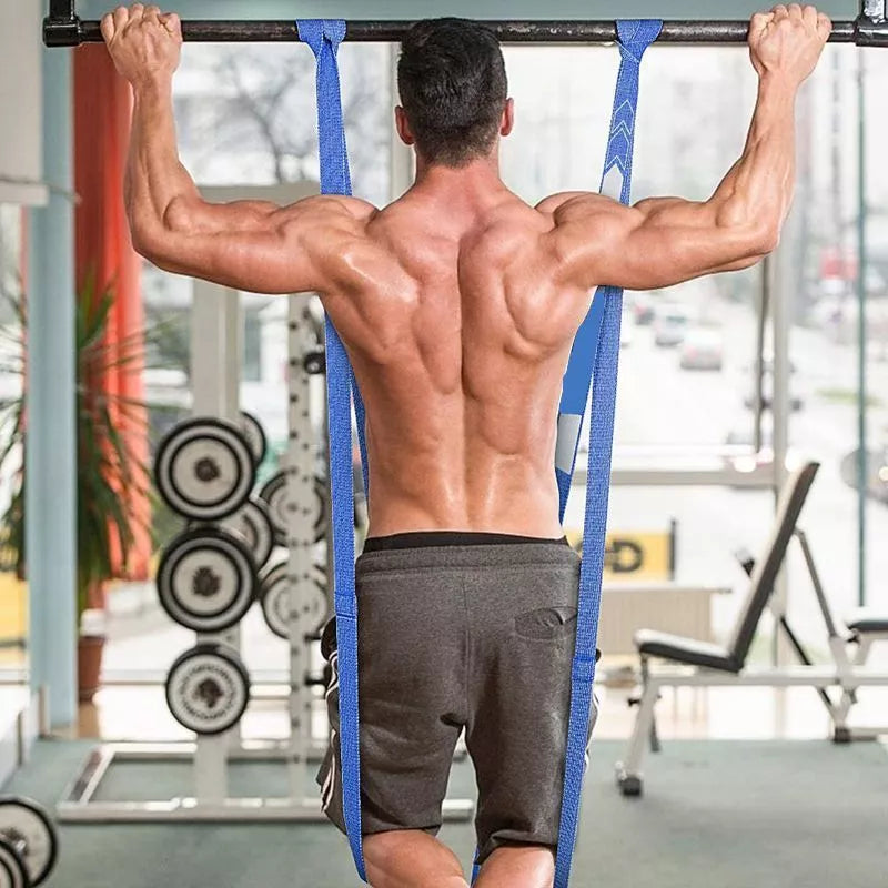 Long Crochet Resistance Band in multiple colors for comprehensive fitness workouts