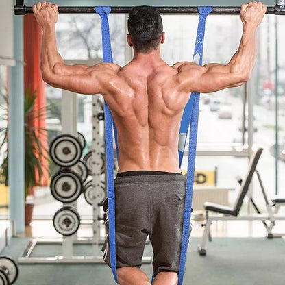 Long Crochet Resistance Band in multiple colors for comprehensive fitness workouts