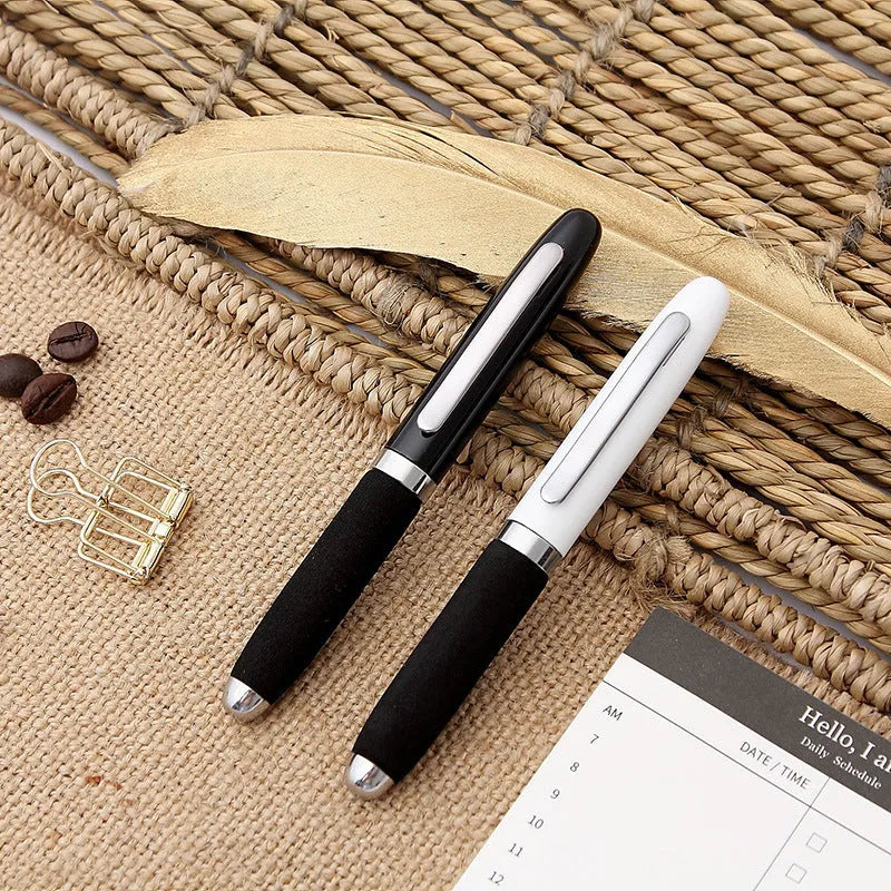 EVA Metal Cap Mini Ballpoint Pen with metal body, 112mm length, and 1.0mm tip in various refill colours