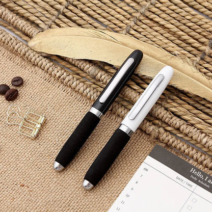 EVA Metal Cap Mini Ballpoint Pen with metal body, 112mm length, and 1.0mm tip in various refill colours