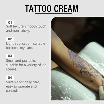 Nourishing moisturising skin tattoo neck cream 50g with relief frost stick.