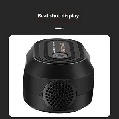 Black USB desktop respiratory disinfection machine for household ventilator sterilisation using ozone