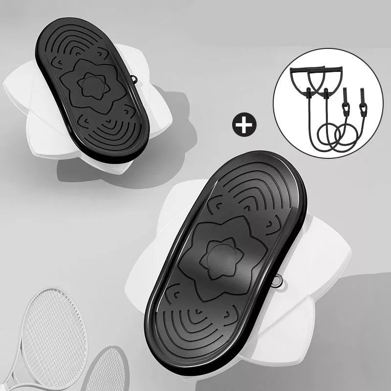 Hexagonal Split Dual Bearing Pedal Lumbar Disc for leg toning and fitness