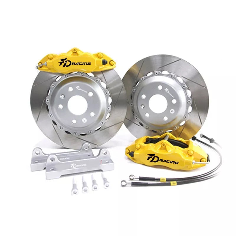 Volkswagen Brake Caliper Kit with big six piston design for enhanced braking performance