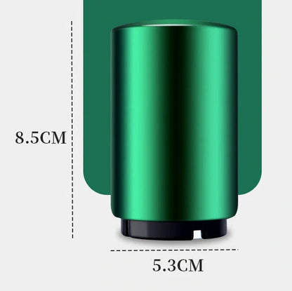 Stainless steel automatic beer bottle opener with one-hand operation