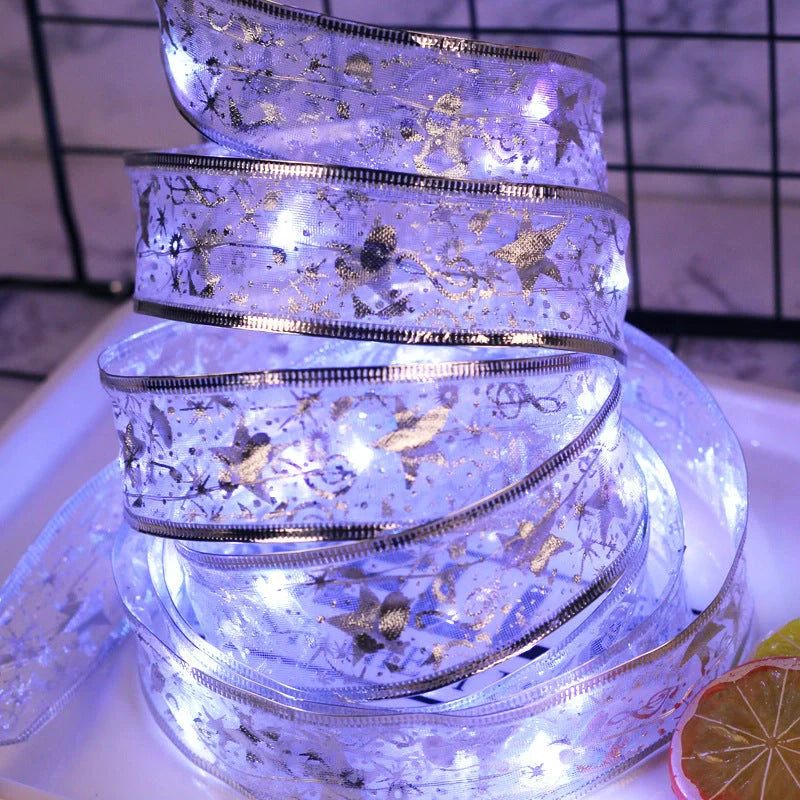 Waterproof LED ball string lights in blue, warm white, white, and multicolor for Christmas and wedding decorations