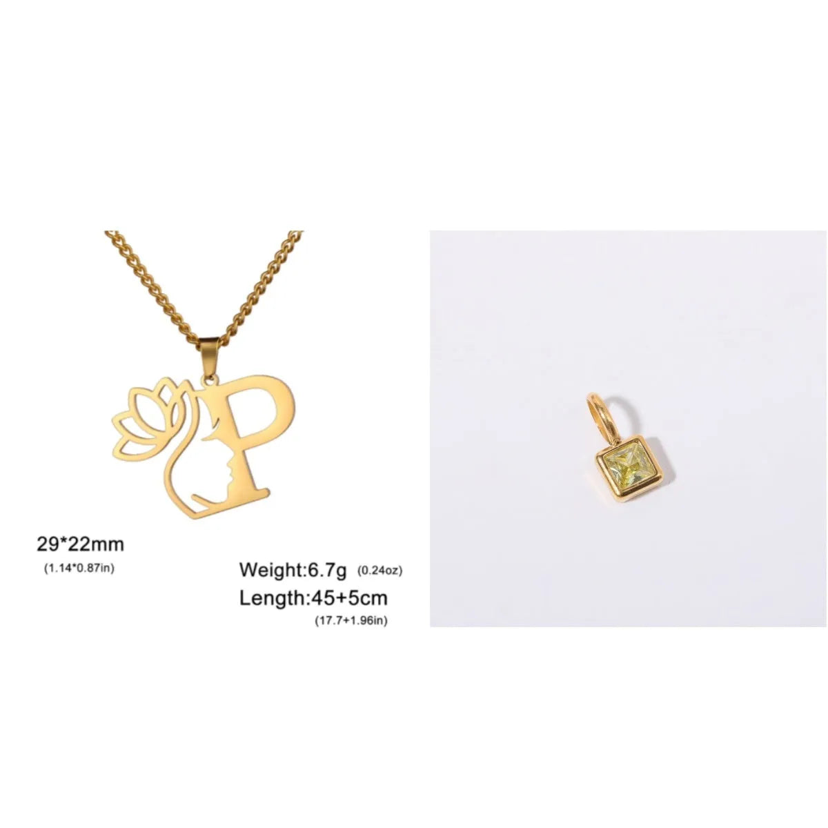 Stainless steel fashion necklace with geometric cross chain design and electroplated finish in gold or silver colour
