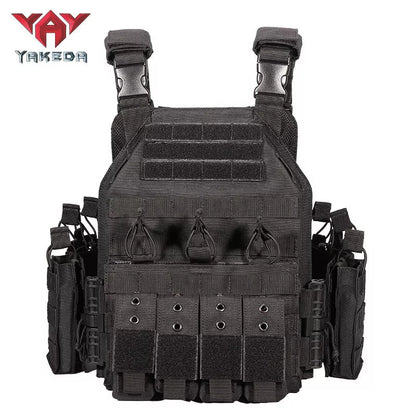 Quick Dismantling Tactical Vest in camouflage pattern with adjustable waist