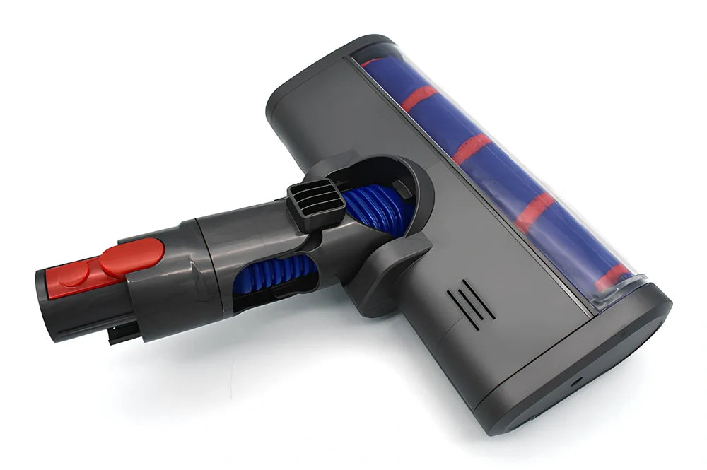 Direct drive rolling brush suction head for Dyson V7 V8 V10 V11, 260mm wide with soft velvet bristles