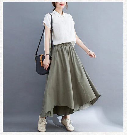 Women's stylish wide-leg cropped pants in various colors, perfect for any occasion.