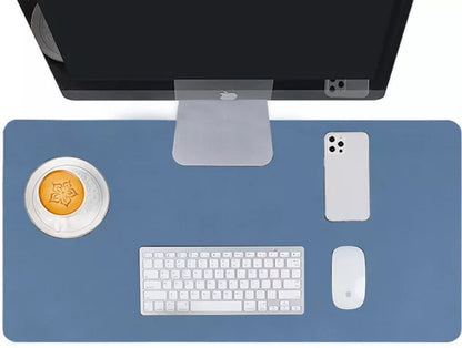 Waterproof oversized mouse pad with velvet bottom in various colors and sizes