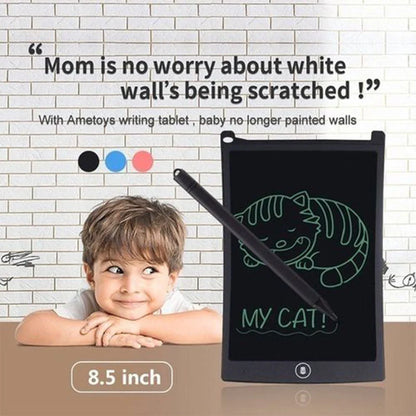 8.5 Inch Electronic Drawing Board with one-button clear screen function in various colors