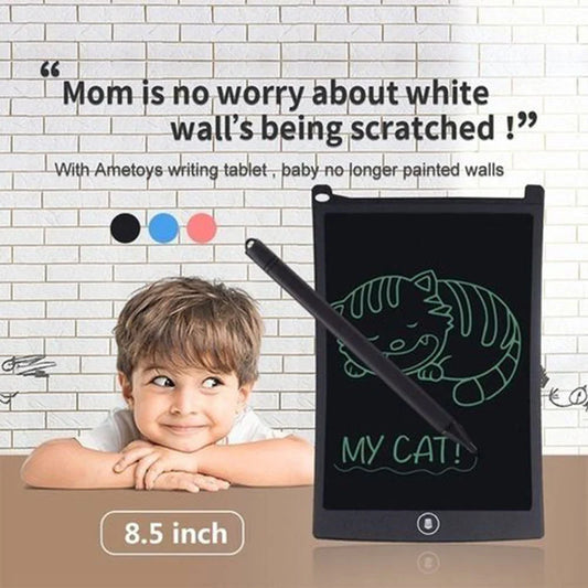8.5 Inch Electronic Drawing Board with one-button clear screen function in various colors
